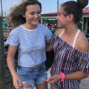 Off the shoulder blouse